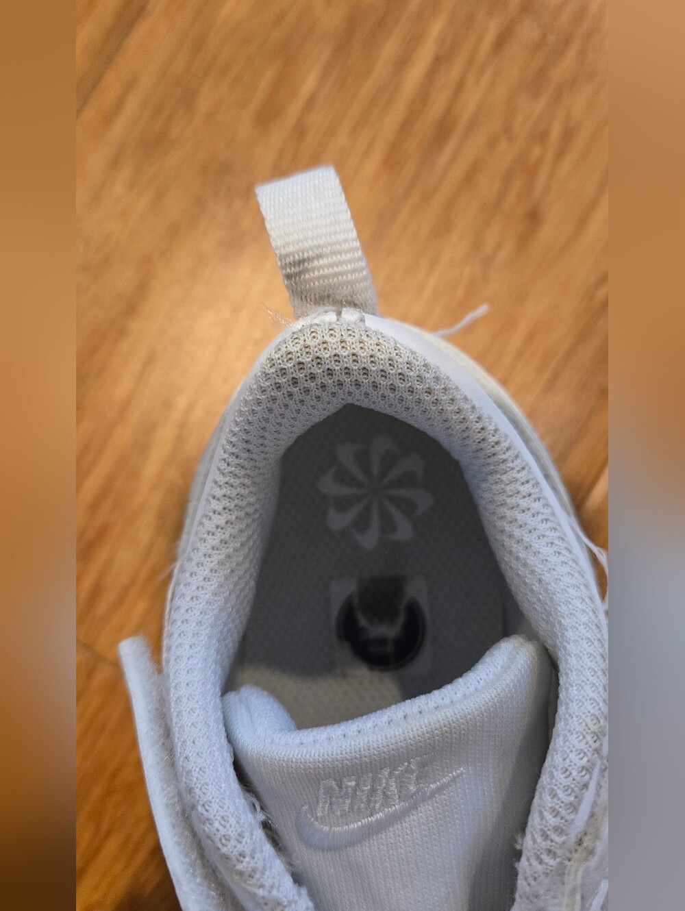 Nike Toddler Court Borough Sneaker In White Size 8c - Picture 5 of 5